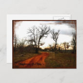 Oklahoma Back Roads Briefkaart (Voorkant / Achterkant)