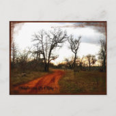 Oklahoma Back Roads Briefkaart (Voorkant)