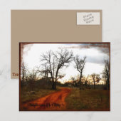 Oklahoma Back Roads Briefkaart (Voorkant / Achterkant)