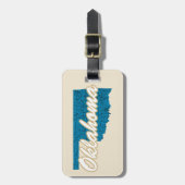 Oklahoma Bagagelabel (Voorkant verticaal)