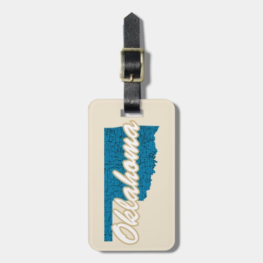 Oklahoma Bagagelabel (Voorkant verticaal)