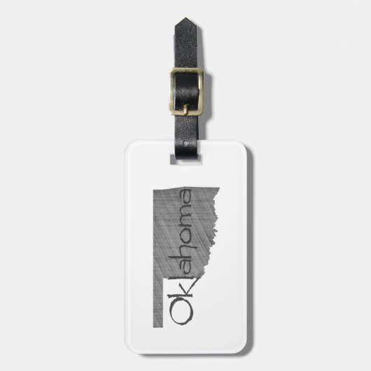 Oklahoma Bagagelabel (Voorkant verticaal)