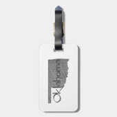 Oklahoma Bagagelabel (Achterkant verticaal)