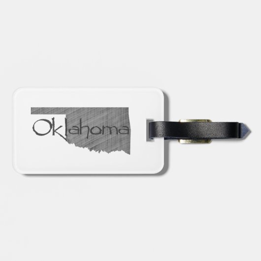 Oklahoma Bagagelabel (Achterkant horizontaal)