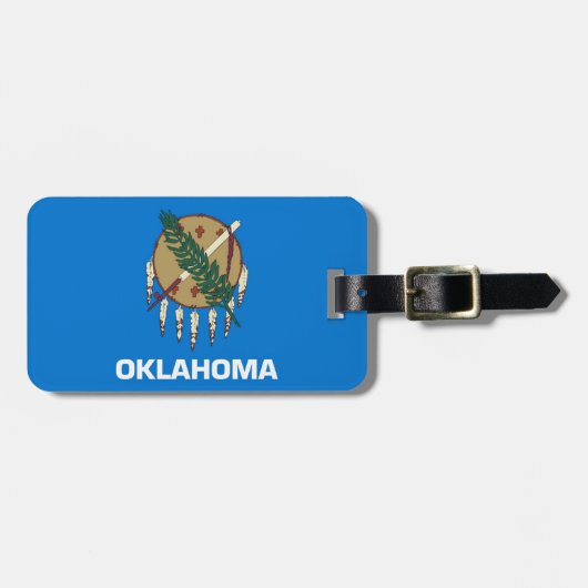 Oklahoma Bagagelabel (Voorkant horizontaal)