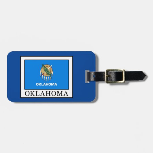 Oklahoma Bagagelabel (Voorkant horizontaal)