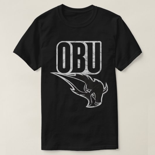 Oklahoma Baptist University OBU Bison Large T-Shir T-shirt (Design voorkant)