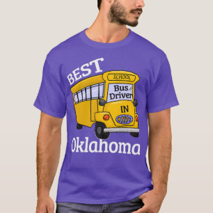 Oklahoma Best School Bus Driver T-shirt