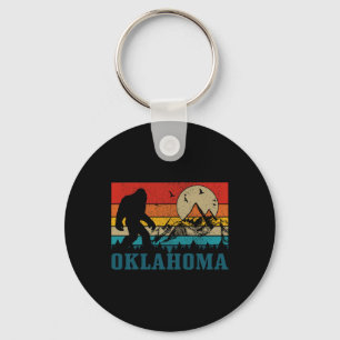 Oklahoma Bigfoot gebergte Hiking Camping Sleutelhanger