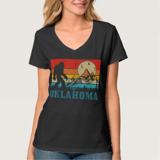 Oklahoma Bigfoot  Mountains Hiking T-shirt