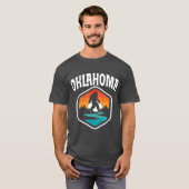 Oklahoma Bigfoot T-shirt (Voorkant volledig)