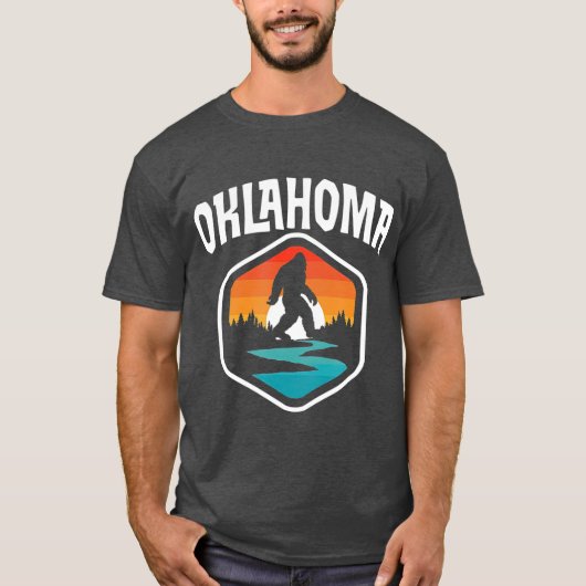 Oklahoma Bigfoot T-shirt (Voorkant)