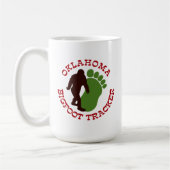 Oklahoma Bigfoot Tracker Koffiemok (Links)