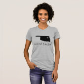 Oklahoma Born en Raised State T-shirt (Voorkant volledig)