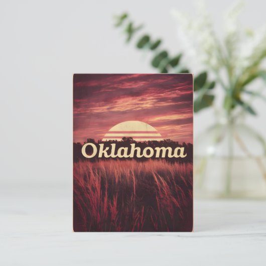 Oklahoma Briefkaart (Staand voorkant)