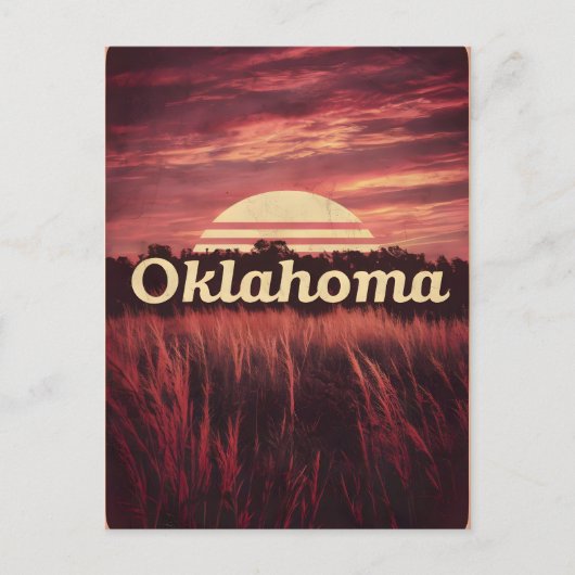 Oklahoma Briefkaart (Voorkant)