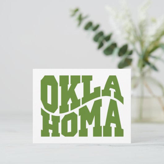 Oklahoma Briefkaart (Staand voorkant)