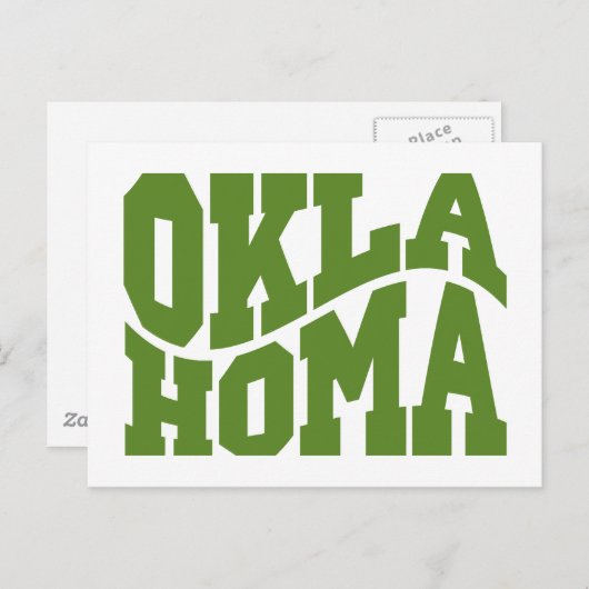 Oklahoma Briefkaart (Voorkant / Achterkant)