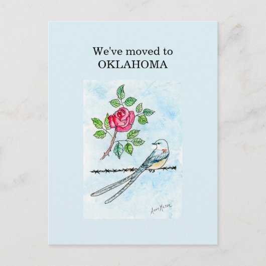 Oklahoma Briefkaart (Voorkant)