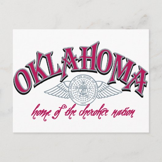 Oklahoma Briefkaart (Voorkant)