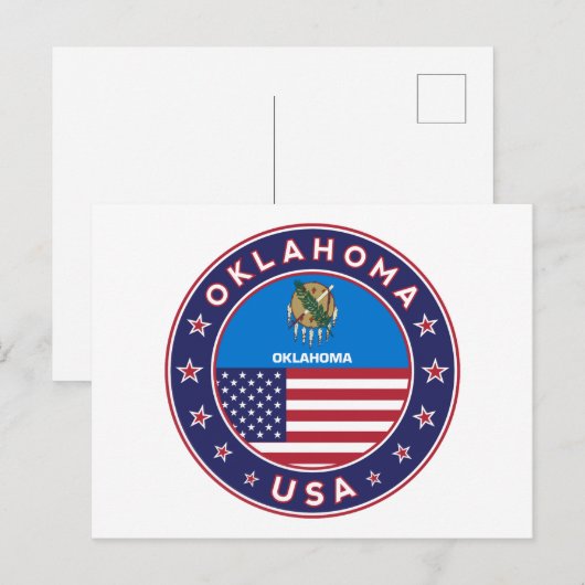 Oklahoma Briefkaart (Voorkant / Achterkant)