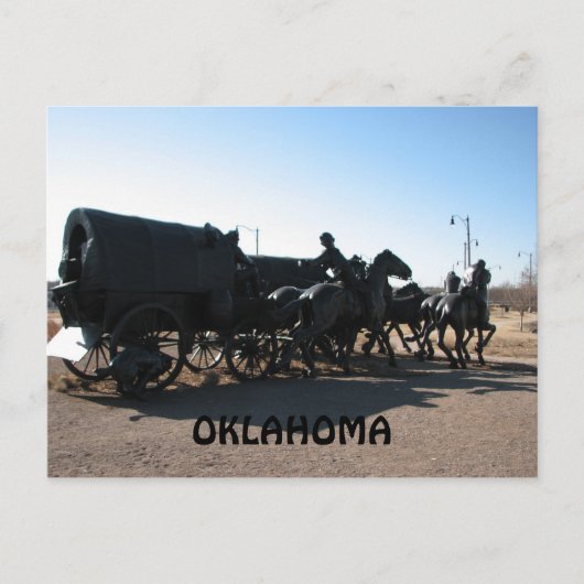 OKLAHOMA BRIEFKAART (Voorkant)