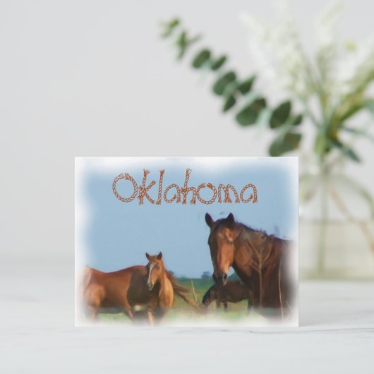 Oklahoma Briefkaart (Staand voorkant)