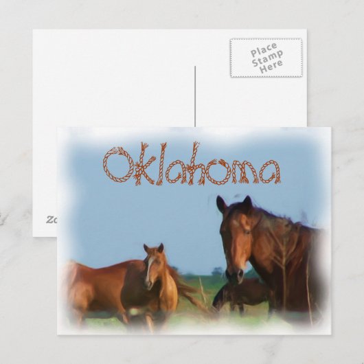 Oklahoma Briefkaart (Voorkant / Achterkant)