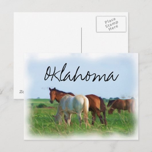 Oklahoma Briefkaart (Voorkant / Achterkant)