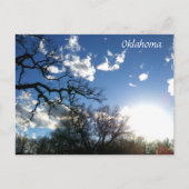 Oklahoma Briefkaart Blue Skies 1 (Voorkant)