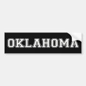 Oklahoma Bumpersticker (Voorkant)