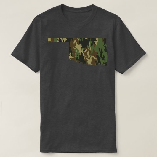 Oklahoma Camo T-shirt (Design voorkant)
