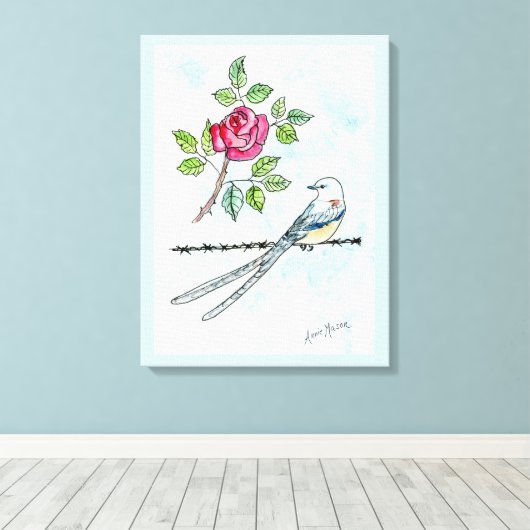 Oklahoma Canvas Afdruk (Insitu (Houten vloer))