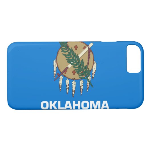 Oklahoma Case-Mate iPhone Case (Achterkant (Horizontaal))