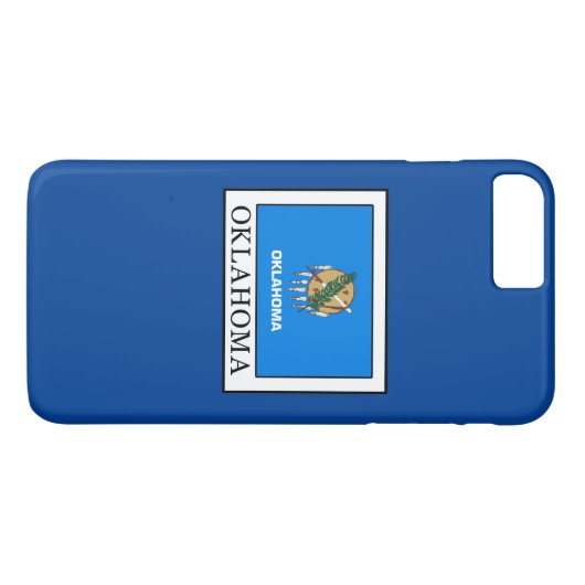 Oklahoma Case-Mate iPhone Case (Achterkant (Horizontaal))