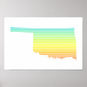 oklahoma chill fade poster (Voorkant)