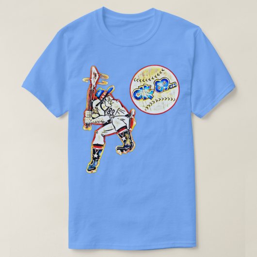 Oklahoma City 89ers Honkbal T-shirt (Design voorkant)