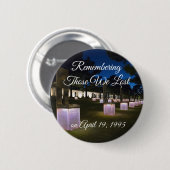 Oklahoma City Bombing Remembrance Button (Voorkant /achterkant)
