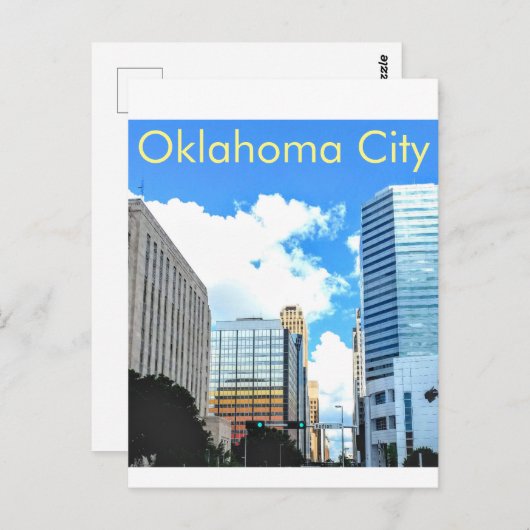 Oklahoma City Briefkaart (Voorkant / Achterkant)