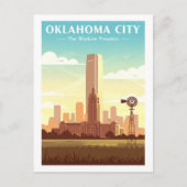  Oklahoma City Briefkaart (Voorkant)