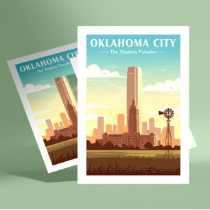  Oklahoma City Briefkaart