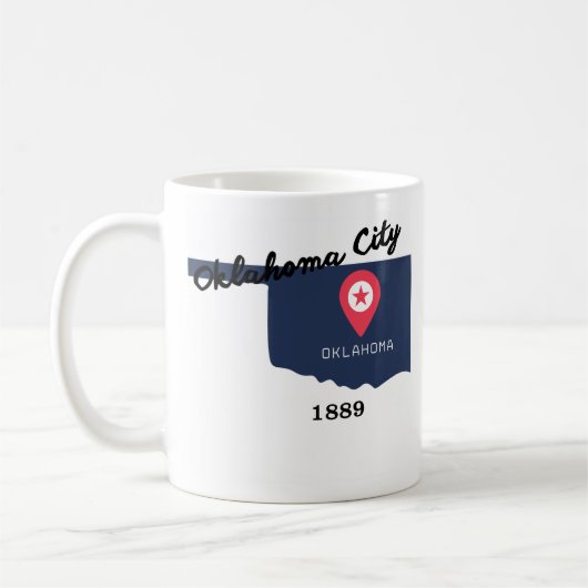 Oklahoma City coffee mug  Koffiemok (Links)