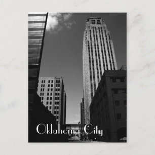 Oklahoma City Downtown verlaten Briefkaart