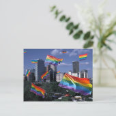 Oklahoma City Flying Pride Briefkaart (Staand voorkant)