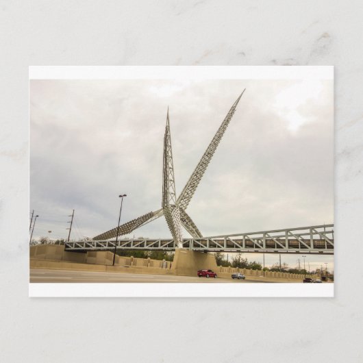 Oklahoma City Highway Structuur Briefkaart (Voorkant)