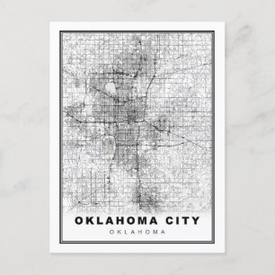 Oklahoma City Kaart