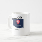 Oklahoma City koffiemok (Voorkant links)