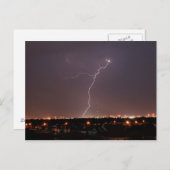 Oklahoma City Lightning Briefkaart (Voorkant / Achterkant)
