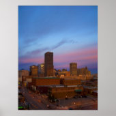 Oklahoma City Morning Poster (Voorkant)