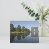 Oklahoma City National Memorial, Reflecting Pool Briefkaart (Staand voorkant)